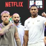 Jake Paul bude v prdeli, keď Anthony Joshua dostane pravú ruku, hovorí Joe Rogan