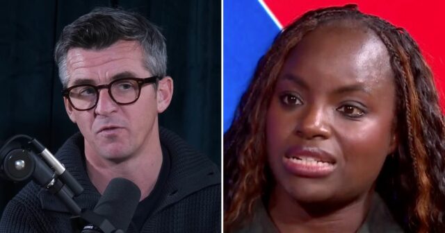 Joey Barton prichádza na Liverpool Crown Court, kde je obvinený z 12-tich obvinení z posielania hrubo urážlivej komunikácie týkajúcej sa príspevkov na sociálnych sieťach odkazujúcich na pána Vinea a komentátorov a expertov futbalovej televízie Lucy Ward a Eni Aluko.