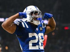 Jonathan Taylor z Colts prekonal tímový rekord v rýchlych TD NFL: Tennessee Titans v Indianapolis Colts