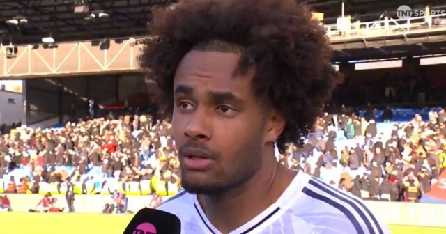 Joshua Zirkzee ukazuje skutočné farby s komentármi tímu Man Utd Joshua Zirkzee v rozhovore pre TNT Sports po víťazstve nad Crystal Palace