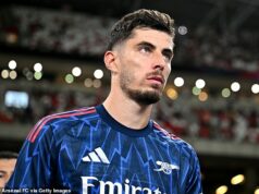 Julian Nagelsmann zdieľa znepokojujúce informácie o zranení Kaia Havertza, keďže šéf Arsenalu Mikel Arteta dostáva po údere Gabriela VIAC zlých správ Predpokladá sa, že Kai Havertz mal prekážku kvôli zraneniu, keď sa pripravuje na návrat do súťaže