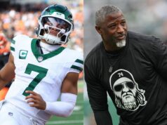 Justin Fields nalieha na Jets Aarona Glenna, aby vyriešili kľúčový problém pred stretom TNF vs. Patriots logo pochodového šialenstva