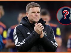 Newcastle United má záujem o Keesa Smita Eddie Howe z Newcastlu United sa na to pozerá