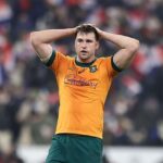 Wallabies hviezda Nick Frost má skľúčenú postavu po tom, čo Austrálčania podľahli Francúzsku 48:33 v Paríži