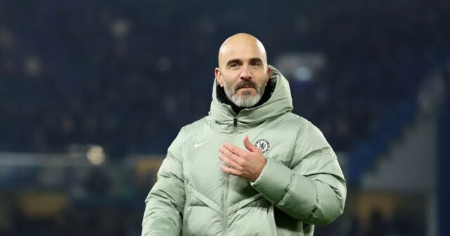 Enzo Maresca oslavuje