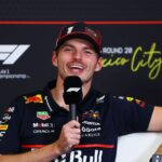 Max Verstappen z Red Bullu po kvalifikácii šprintu na víkend Veľkej ceny Spojených štátov - Zdroj: Getty