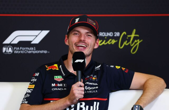 Max Verstappen z Red Bullu po kvalifikácii šprintu na víkend Veľkej ceny Spojených štátov - Zdroj: Getty
