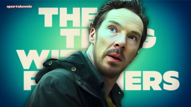 Benedict Cumberbatch na premietaní The Thing With Feathers (obrázok cez Getty)