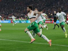 Kedy je play-off kvalifikácie MS a kedy žreb? Troy Parrott bol hrdinom hetriku v Budapešti, keď Írsko zavŕšilo comebackové víťazstvo nad Maďarskom (REUTERS)