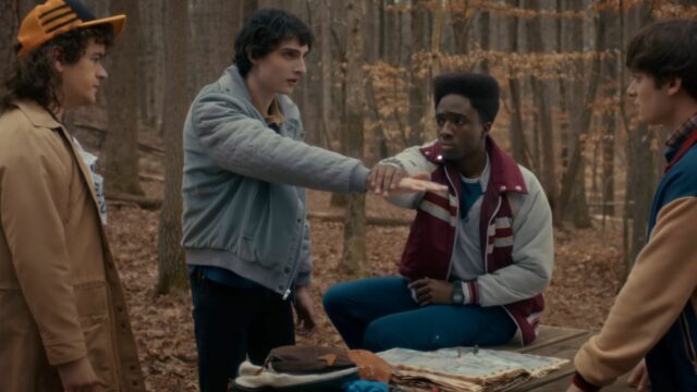 Oficiálny plagát seriálu (obrázok cez Instagram/@strangerthingstv)