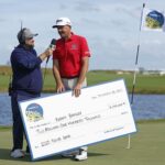 Keegan Bradley je bohatší o 2,1 milióna dolárov, keď vyhrá Skins Game na Panther National