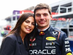 Kelly Piquet reaguje, keď Max Verstappen vyhrá GP F1 Las Vegas Obrazové kredity: Instagram/@kellypiquet