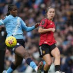 Khadija Shaw strelila gól, keď Manchester City porazil Man United 3:0 v ženskej superlige