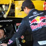 10. nákladné vozidlo Kaulig Racing Ram pre sezónu 2026 u predajcu Daytona Dodge Chrysler Jeep Ram. Zdroj: Getty