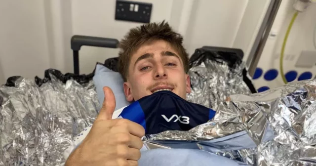 Ilfracombe Town sa snaží získať peniaze na podporu Rileyho Malin pri zotavovaní sa zo zranenia