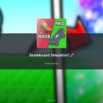 Existujú rôzne aktívne kódy pre simulátor skateboardu (obrázok cez Roblox)
