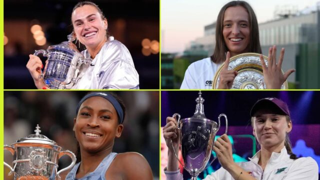 Koľko peňazí zarobili Aryna Sabalenka, Iga Swiatek a Elena Rybakina v roku 2025? 
