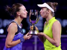 Kudermetová a Mertensová vyhrali ženskú štvorhru na okruhu WTA Kudermetová a Mertensová vyhrali ženskú štvorhru na okruhu WTA