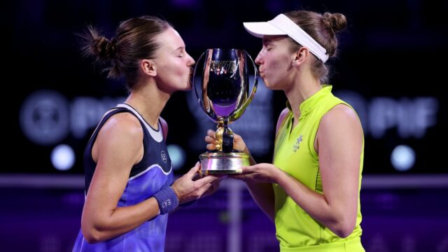 Kudermetová a Mertensová vyhrali ženskú štvorhru na okruhu WTA Kudermetová a Mertensová vyhrali ženskú štvorhru na okruhu WTA
