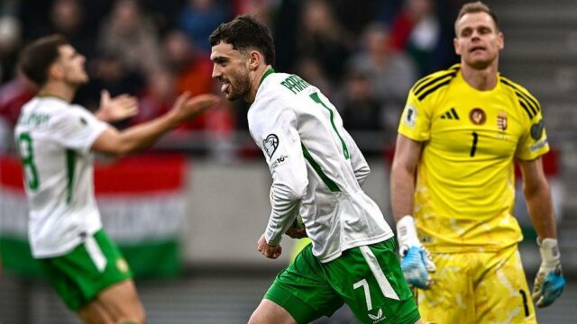 Kvalifikácia na Majstrovstvá sveta: Penalta Parrotta vyrovná Írsku republiku proti BBC