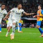 Kylian Mbappé vyrovnal ďalší rekord Cristiana Ronalda v súboji Realu Madrid s Valenciou