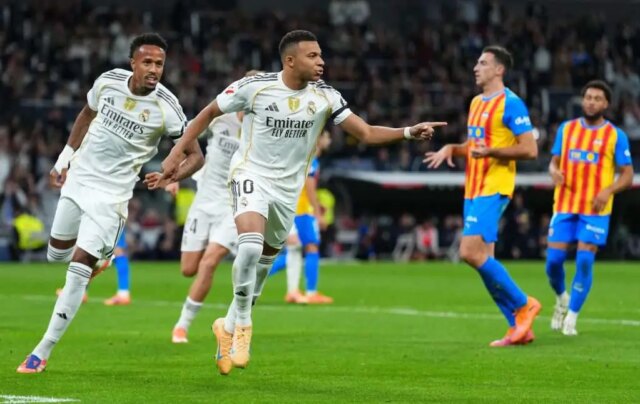 Kylian Mbappé vyrovnal ďalší rekord Cristiana Ronalda v súboji Realu Madrid s Valenciou
