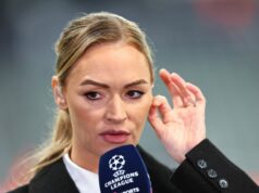 Laura Woods zasahuje, keď sa TNT ospravedlňuje za spravodajstvo z Ligy majstrov Arsenalu Laura Woods zasahuje, keď sa TNT ospravedlňuje za spravodajstvo z Ligy majstrov Arsenalu