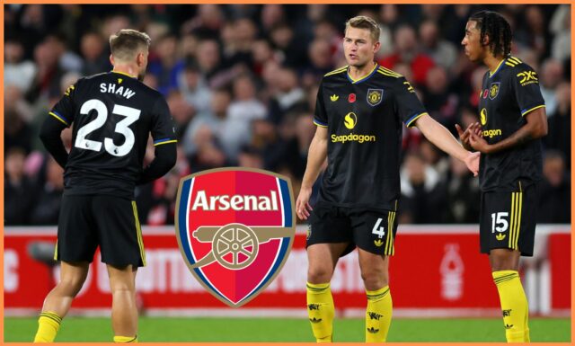 Leny Yoro z Man United v zápase s Arsenalom bol Leny Yoro z Manchestru United