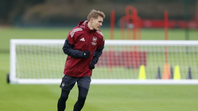 Liga majstrov 2025-26: Arsenal má nádej na návrat Odegaarda do súboja v Bayerne Mníchov
