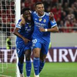 Liga majstrov - Mbappe strelil štyri góly, keď Real Madrid po prvý raz porazil Olympiacos v Grécku