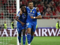 Liga majstrov – Mbappe strelil štyri góly, keď Real Madrid po prvý raz porazil Olympiacos v Grécku Liga majstrov - Mbappe strelil štyri góly, keď Real Madrid po prvý raz porazil Olympiacos v Grécku