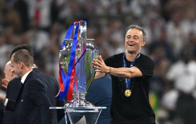 "Liga majstrov je naša súťaž" - tréner PSG Luis Enrique pred domácim zápasom Tottenhamu Hotspur býk
