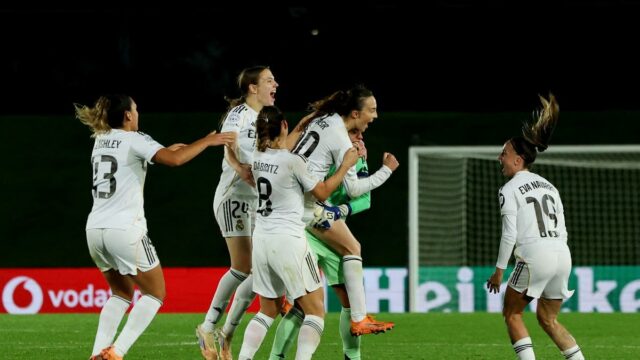 Liga majstrov žien: Real Madrid zachraňuje remízu proti Paris FC; Liga majstrov žien: Real Madrid zachraňuje remízu proti Paris FC; Chelsea mláti St. Polten