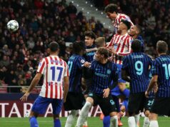 Liga majstrov — Atlético Madrid porazilo Inter 2:1; Športový vánok minul Club Brugge s výhrou 3:0 Liga majstrov — Atlético Madrid porazilo Inter 2:1; Športový vánok minul Club Brugge s výhrou 3:0