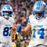 Lions' Amon-Ra St Brown hovorí Trump dance na Commanders Game