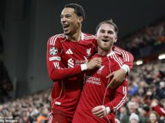 Liverpool 1:0 Real Madrid: Alexis Mac Allister znovu rozprúdil sezónu The Reds strašným európskym víťazstvom, pretože Trent Alexander-Arnold prežíva návrat, aby zabudol na Anfield Guľový zásah Alexisa Mac Allistera dokázal rozdiel v ďalšej pamätnej európskej noci pre Liverpool