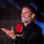 Jurgen Klopp počas plesu nadácie LFC.