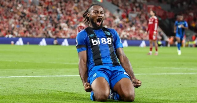 Liverpool dal novú motiváciu podpísať Antoina Semenya po neúspechu v Antoine Semenyo oslavuje gól proti Liverpoolu