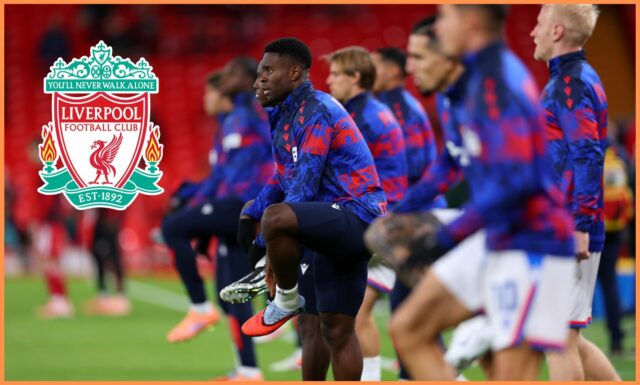 Liverpool je jasným favoritom na prestup Marca Guehiho Marc Guehi v akcii proti Liverpoolu