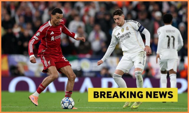 Liverpool má záujem o stredopoliara Realu Madrid Federica Valverdeho
