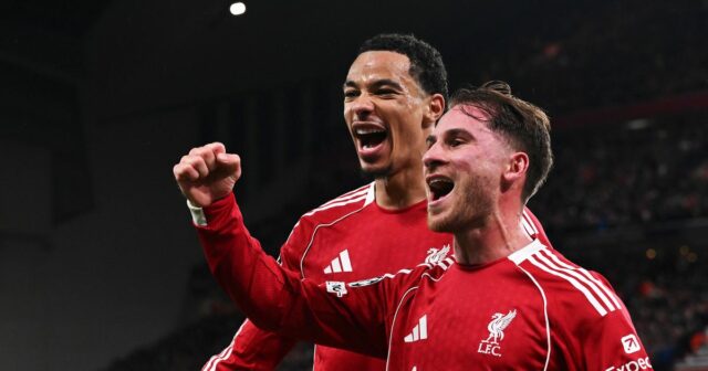 Liverpool vydal vyhlásenie o víťazstve proti Realu Madrid, ktoré zničilo Alexis Mac Allister oslavuje nasadenie Liverpoolu vpredu proti Realu Madrid