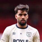 Lucas Paqueta z West Ham United počas zápasu Premier League medzi Nottingham Forest a West Ham United na City Ground 31. augusta 2025 v Nottinghame v Anglicku