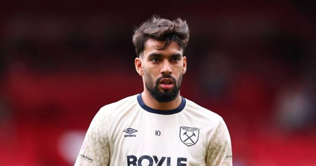 Lucas Paqueta z West Ham United počas zápasu Premier League medzi Nottingham Forest a West Ham United na City Ground 31. augusta 2025 v Nottinghame v Anglicku