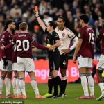 Lucas Paqueta spustil chválospev na sociálnych sieťach po jeho červenej karte proti Liverpoolu