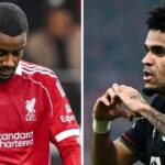 Luis Diaz odchádza z Liverpoolu s červenou tvárou, keď krídelník prevyšuje Isaka, Ekitikeho a Wirtza | Futbal | Šport