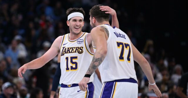 Luka Doncic a Austin Reaves zahrali Lakers vs. Trail Blazers Luka Doncic a Austin Reaves zahrali Lakers vs. Trail Blazers