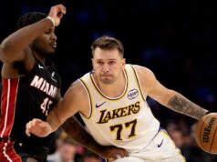 Luka Doncic stratí triple-double a prinútil Lakers k víťazstvu nad Heat Luka Doncic stratí triple-double a prinútil Lakers k víťazstvu nad Heat