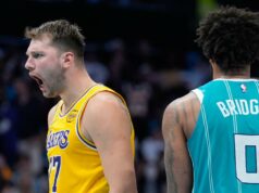 Luka Doncic strelil 38 gólov, aby Lakers vyhral nad Hornets Luka Doncic strelil 38 gólov, aby Lakers vyhral nad Hornets