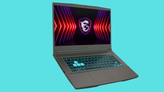 Herný notebook MSI Thin 15 (obrázok cez MSI)
