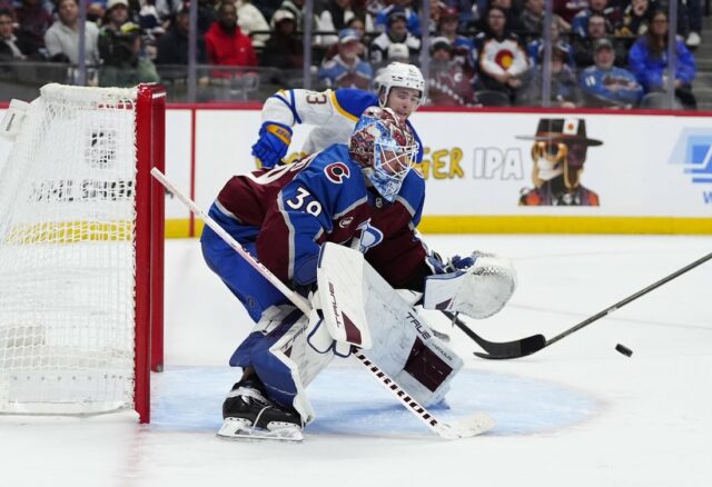 NHL: Buffalo Sabres v Colorade Avalanche